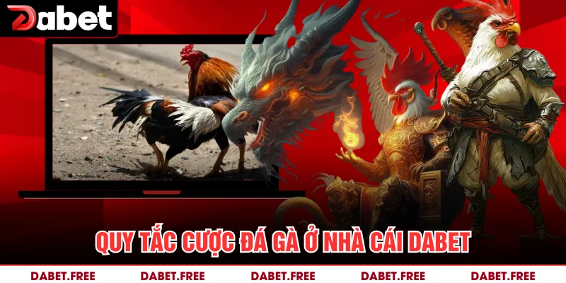 Quy tắc cược đá gà ở nhà cái Dabet